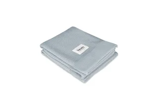 Bamboo Blanket - Deluxe Baby Deken - Hypoallergeen - Antibacterieel - Antischimmel - 100% Bamboe Katoen - Thermoregulerend - Zacht & Ademend - Duurzaam - Wasbaar - Vanaf Geboorte - 100×75 cm van Lionelo in Grijs – productfoto 2 van 5