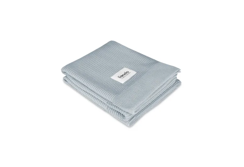 Bamboo Blanket - Deluxe Baby Deken - Hypoallergeen - Antibacterieel - Antischimmel - 100% Bamboe Katoen - Thermoregulerend - Zacht & Ademend - Duurzaam - Wasbaar - Vanaf Geboorte - 100×75 cm van Lionelo in Grijs – productfoto 2 van 5