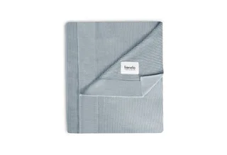 Bamboo Blanket - Deluxe Baby Deken - Hypoallergeen - Antibacterieel - Antischimmel - 100% Bamboe Katoen - Thermoregulerend - Zacht & Ademend - Duurzaam - Wasbaar - Vanaf Geboorte - 100×75 cm van Lionelo in Grijs – productfoto 5 van 5