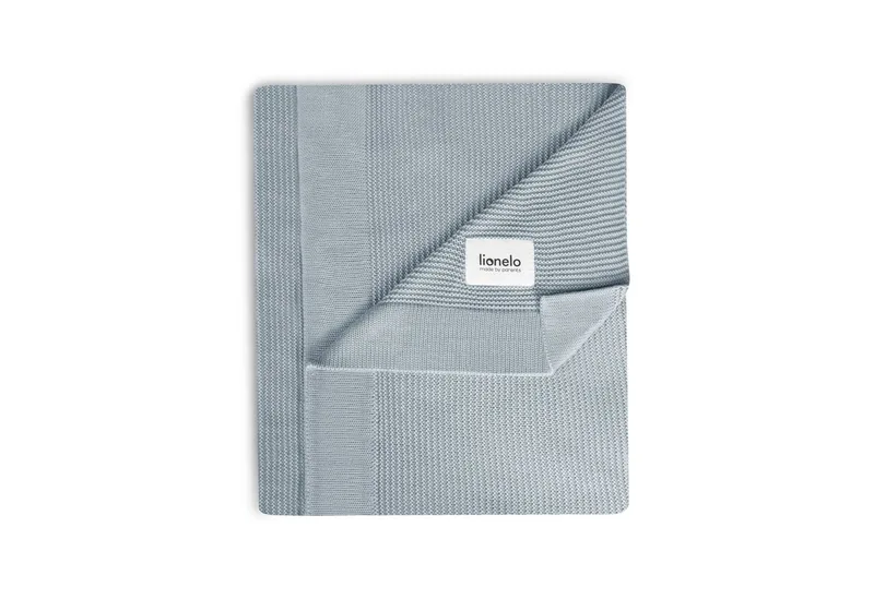 Bamboo Blanket - Deluxe Baby Deken - Hypoallergeen - Antibacterieel - Antischimmel - 100% Bamboe Katoen - Thermoregulerend - Zacht & Ademend - Duurzaam - Wasbaar - Vanaf Geboorte - 100×75 cm van Lionelo in Grijs – productfoto 5 van 5