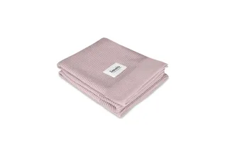 Bamboo Blanket - Deluxe Baby Deken - Hypoallergeen - Antibacterieel - Antischimmel - 100% Bamboe Katoen - Thermoregulerend - Zacht & Ademend - Duurzaam - Wasbaar - Vanaf Geboorte - 100×75 cm von Lionelo in Rosa – Produktfoto 2 von 5