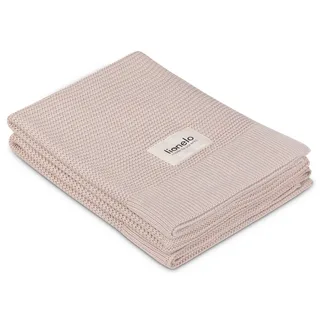 Bamboo Blanket - Deluxe Baby Deken - Hypoallergeen - Antibacterieel - Antischimmel - 100% Bamboe Katoen - Thermoregulerend - Zacht & Ademend - Duurzaam - Wasbaar - Vanaf Geboorte - 100×75 cm by Lionelo in Beige – product photo 5 of 5