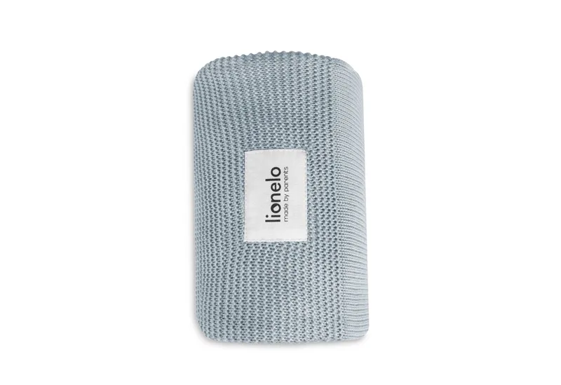 Bamboo Blanket - Deluxe Baby Deken - Hypoallergeen - Antibacterieel - Antischimmel - 100% Bamboe Katoen - Thermoregulerend - Zacht & Ademend - Duurzaam - Wasbaar - Vanaf Geboorte - 100×75 cm van Lionelo in Grijs – productfoto 3 van 5