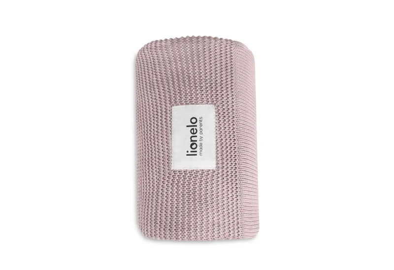 Bamboo Blanket - Deluxe Baby Deken - Hypoallergeen - Antibacterieel - Antischimmel - 100% Bamboe Katoen - Thermoregulerend - Zacht & Ademend - Duurzaam - Wasbaar - Vanaf Geboorte - 100×75 cm von Lionelo in Rosa – Produktfoto 3 von 5