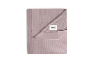 Bamboo Blanket - Deluxe Baby Deken - Hypoallergeen - Antibacterieel - Antischimmel - 100% Bamboe Katoen - Thermoregulerend - Zacht & Ademend - Duurzaam - Wasbaar - Vanaf Geboorte - 100×75 cm von Lionelo in Rosa – Produktfoto 5 von 5