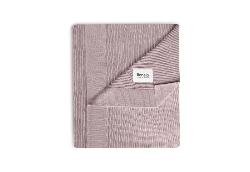Bamboo Blanket - Deluxe Baby Deken - Hypoallergeen - Antibacterieel - Antischimmel - 100% Bamboe Katoen - Thermoregulerend - Zacht & Ademend - Duurzaam - Wasbaar - Vanaf Geboorte - 100×75 cm von Lionelo in Rosa – Produktfoto 5 von 5