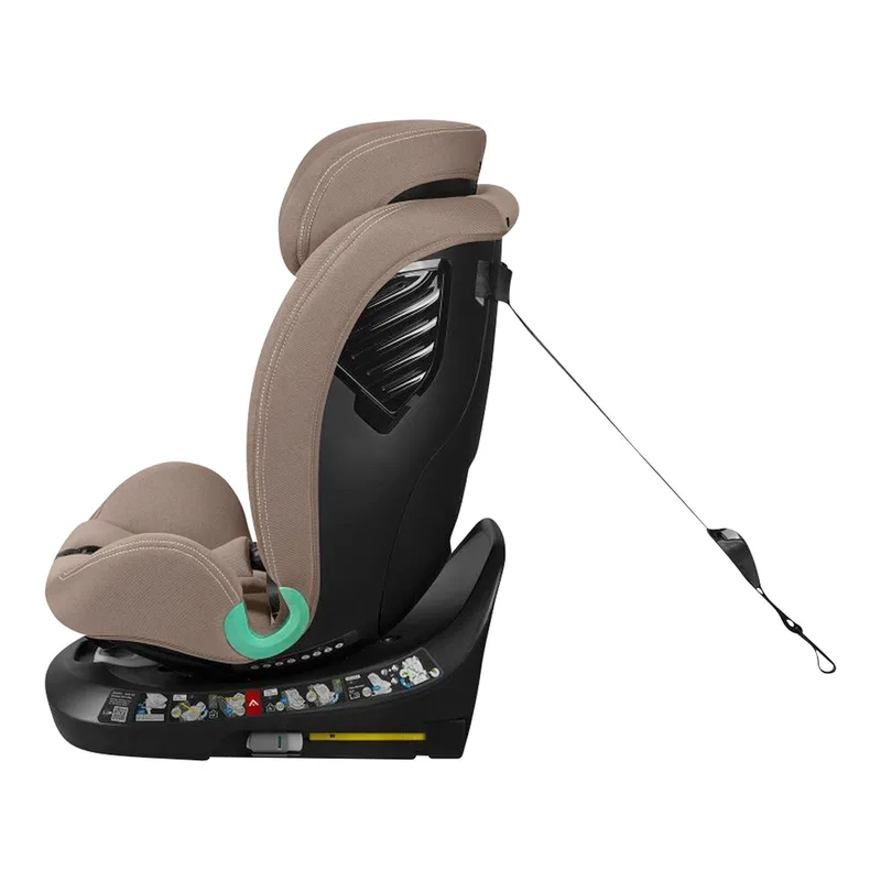 Bastiaan One i‑Size Autostoel – 4-in-1 ISOFIX & Top Tether – Achterwaarts & Voorwaarts – 360° Draaibare EasyTurn Basis – Verstelbare Hoofdsteun & Memory Foam – 40–150 cm – Lange Gebruik & Hoog Veiligheidsniveau by Lionelo in Beige – product photo 2 of 3