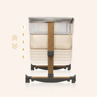 Beistellbett Leonie 3in1 by Lionelo in Beige, 59 × 94 × 57 mm – product photo 3 of 3