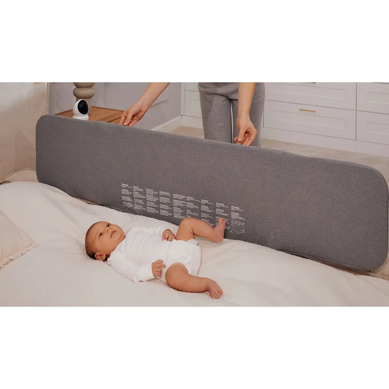 Bedhekje Lora XL van Lionelo in Grijs, 150 × 42 × 45 mm – productfoto 2 van 3