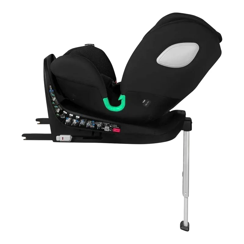 Braam - i-Size Autostoeltje 4in1 - 40-150cm - 0-36kg - 360° Draaibaar autostoel - RWF tot 105cm (18kg) - DriSeat Luchtcirculatie - ISOFIX + steunpoot - Groep 0-1-2-3 - SideProtect Zijbescherming - afstelbare hoofdsteun - 14 verstelniveaus by Lionelo in Black – product photo 2 of 3