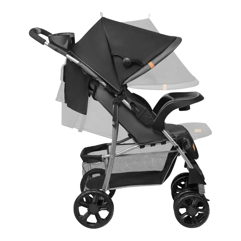 Buggy EMMA PLUS by Lionelo in Grey, 103 × 52 × 105 mm – product photo 1 of 3