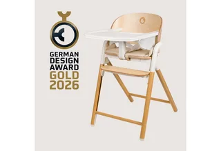 Celia 3-in-1 Houten Kinderstoel – Van Baby tot Volwassene – Verstelbare Zitting & Voetsteun – 5-punts Gordel – Eco-leer Bekleding – Inclusief BabySet & Eetblad – Draagvermogen tot 110 kg von Lionelo in Weiß – Produktfoto 3 von 4