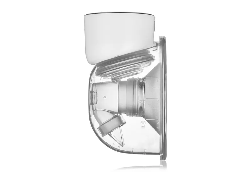 Fidi Free Simple - Borstkolf - Elektrische moedermelkpomp - 180 ml - handsfree by Lionelo in White – product photo 3 of 5