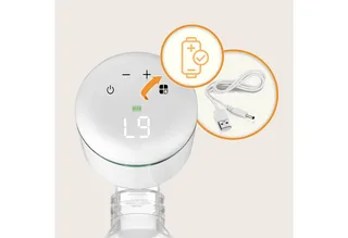 Fidi Plus - Borstkolf - Batterij met hoge capaciteit voor maximaal 150 minuten - Timer - Praktische pauze by Lionelo in White – product photo 5 of 5