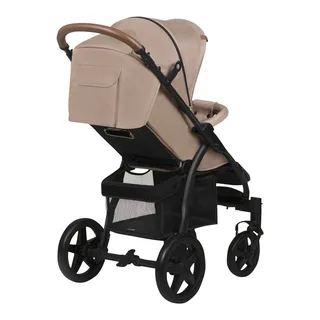 Kinder-Buggy ANNET PLUS, Fußdecke, großer Korb, ab 0 bis 36 Monate von Lionelo in Beige – Produktfoto 3 von 3
