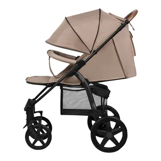 Kinder-Buggy ANNET PLUS, Fußdecke, großer Korb, ab 0 bis 36 Monate von Lionelo in Beige – Produktfoto 2 von 3