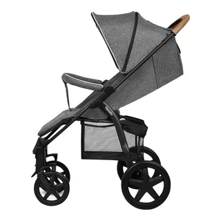 Kinder-Buggy ANNET PLUS, Fußdecke, großer Korb, ab 0 bis 36 Monate by Lionelo in Grey, Black – product photo 3 of 3