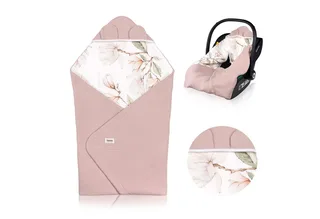 Kinderdecke TRAVEL SWADDLE BLANKET, lionelo, Hypoallergene Materialien/Bambus und Baumwolle/TOG 2,5 by Lionelo in Beige – product photo 1 of 5