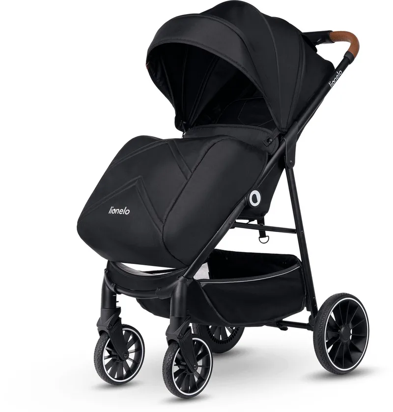 Kinderwagen Buggy LIONELLO ALEXA DESIGN van Lionelo in Zwart – productfoto