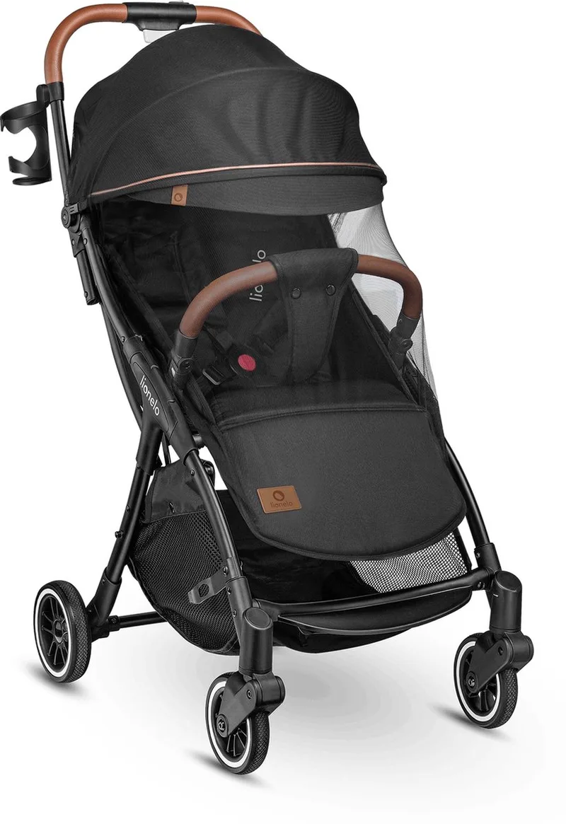 Kinderwagen Buggy LIONELLO JULIA DESIGN van Lionelo in Bruin – productfoto