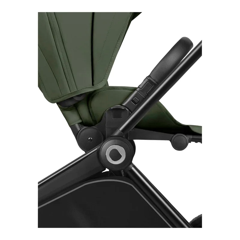 Kombi-Kinderwagen MIKA PLUS 3IN1, (Set), 3in1 Set mit Astrid i-size/XXL-Verdeck/Komfortable Dämpfung by Lionelo in Green – product photo 3 of 3