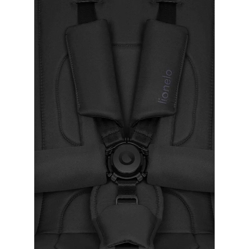 Kombi-Kinderwagen MIKA PLUS 3IN1, (Set), 3in1 Set mit Astrid i-size/XXL-Verdeck/Komfortable Dämpfung by Lionelo in Black – product photo 2 of 3