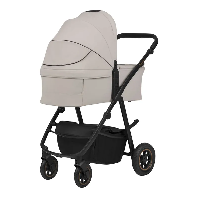 Kombikinderwagen AMBER PLUS von Lionelo in Beige, 90 × 60,5 × 118 mm – Produktfoto 2 von 3