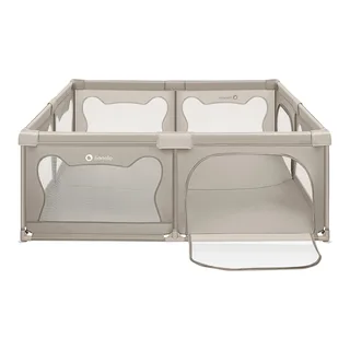 Laufgitter WILLOW XL (Set), sehr große Spielfläche, 2 abschließbare Seiteneingänge von Lionelo in Beige – Produktfoto 3 von 3
