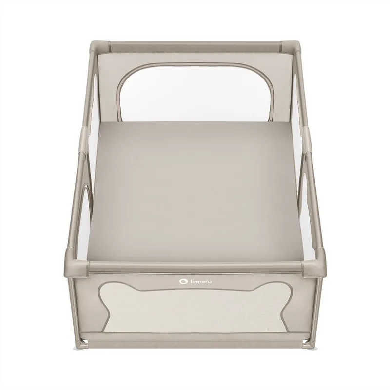 Laufgitter WILLOW XL (Set), sehr große Spielfläche, 2 abschließbare Seiteneingänge von Lionelo in Beige – Produktfoto 5 von 5