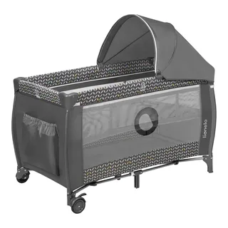 Reisebett Sven Plus 2in1 by Lionelo in Grey, 71 × 86 × 127 mm – product photo 2 of 3