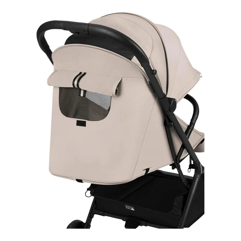 Sia Buggy - Ultralichte Wandelwagen 5,9 kg – Ultracompact 18x51x49 cm – Eénhandbediening – Click&Ride Rem – inGrip Harnassysteem – Dri-Seat – Inclusief Muskietennet & Draagriem von Lionelo in Beige – Produktfoto 2 von 3