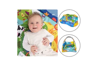 Spielbogen ANIKA PLUS, Schnelles Aufstellen, Anpassung an das Kind, Interaktives Buch de Lionelo en Bleu, Jaune – photo produit 4 sur 5