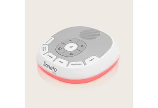 Muziekdoosje BABYNAP, draagbaar, lamp, LoveBeat, hartslag van mama en 20 geluiden van Lionelo in Wit – productfoto 5 van 5