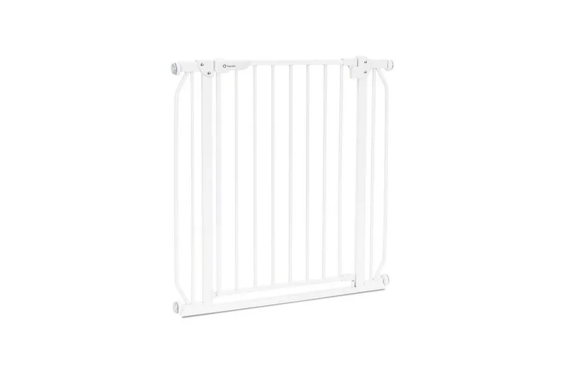 Deurhekje Truus Slim en Led, zonder boren metaal 90° stop naar beide kanten draaibaar 75-105cm van Lionelo in Wit – productfoto 3 van 5