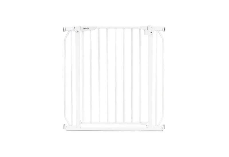 Deurhekje Truus Slim en Led, zonder boren metaal 90° stop naar beide kanten draaibaar 75-105cm van Lionelo in Wit – productfoto 2 van 5