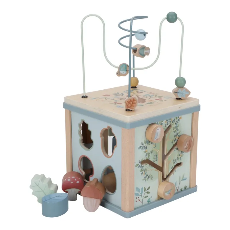 Activiteitenkubus Little Dutch Forest Friends van Little Dutch – productfoto