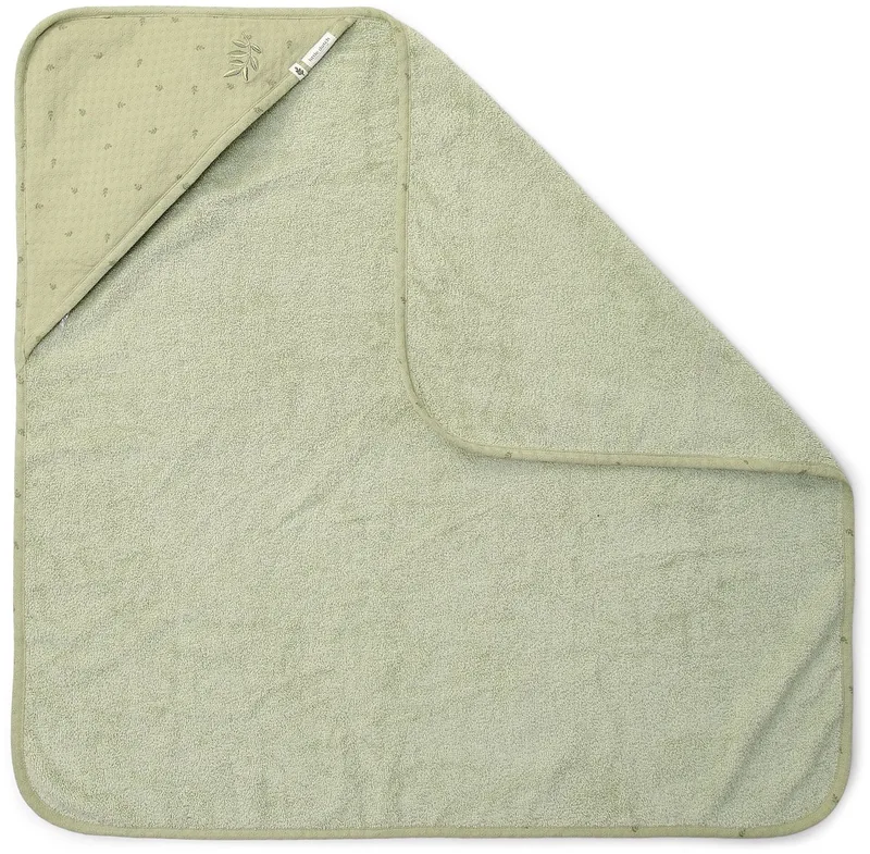 Badcape - 75 x 75 - Essentials från Little Dutch i Grön – produktbild