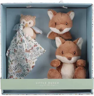 cadeau set knuffels - Forest Friends från Little Dutch i Flerfärgad – produktbild 1 av 4