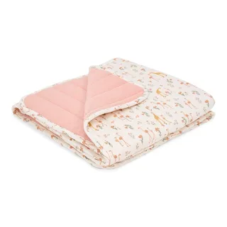 Deken Ledikant Little Dutch Blooming Safari Roze fra Little Dutch – produktbillede 1 af 3