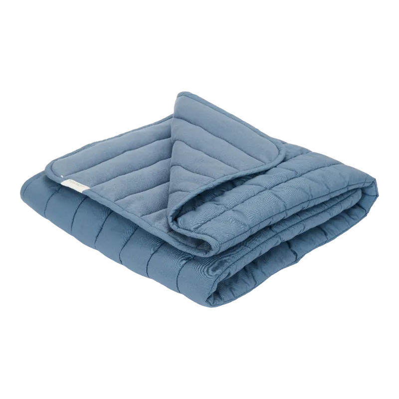 Deken Ledikant Little Dutch Dark Blue van Little Dutch – productfoto