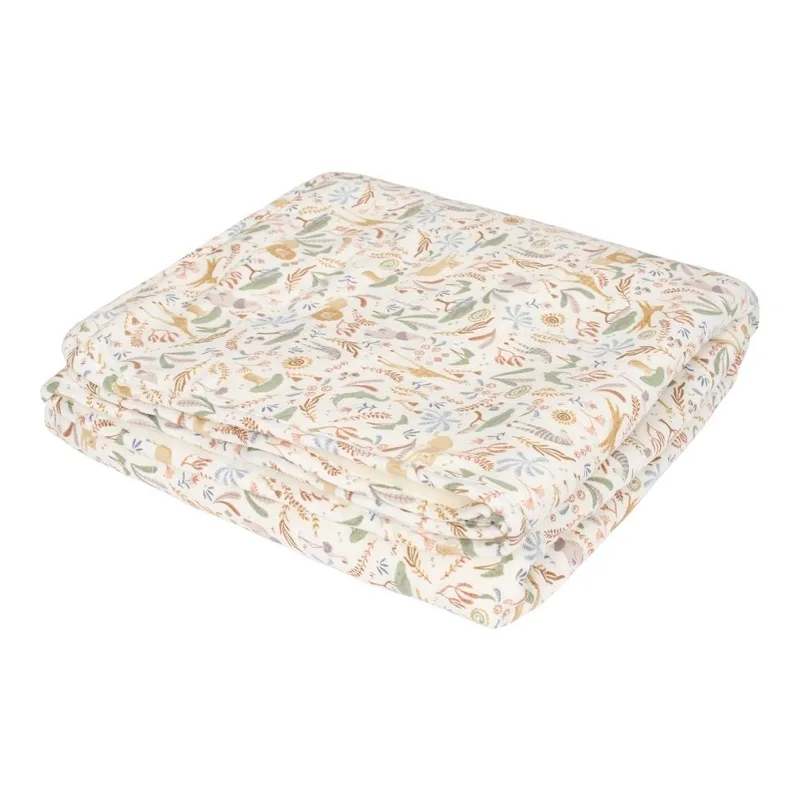 Deken Ledikant Little Dutch Fleece Safari Wonders fra Little Dutch – produktbillede 1 af 3