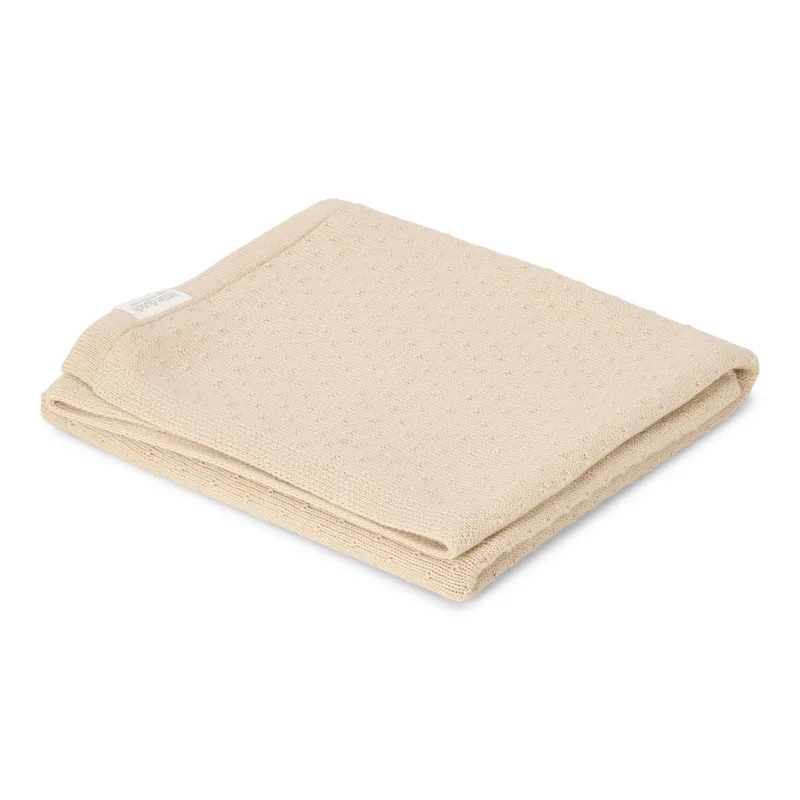Deken Ledikant Little Dutch Pure Beige Gebreid från Little Dutch – produktbild 1 av 4