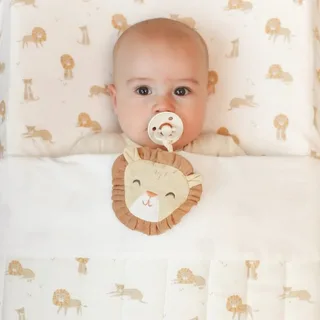 Deken Ledikant Little Dutch Safari Leo Geel de Little Dutch – photo produit 2 sur 3