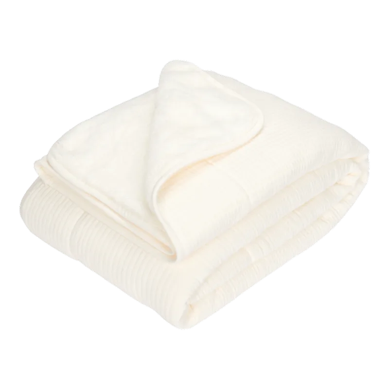 Deken Wieg Little Dutch Pure Soft White fra Little Dutch – produktbillede 2 af 2