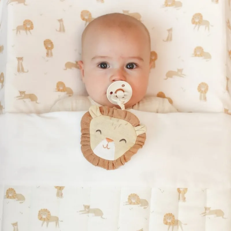 Deken Wieg Little Dutch Safari Leo Geel fra Little Dutch – produktbillede 2 af 3