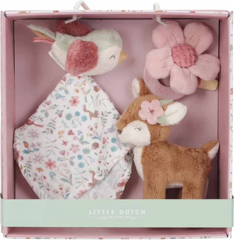 Giftset knuffels - Fairy Garden - Baby speelgoed - grijp baby speelgoed by Little Dutch in Multicolour – product photo