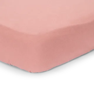 Hoeslaken - Maat Ledikant - Hoeslaken Ledikant Meisjes - Pink Blush, - Pure de Little Dutch en Rose – photo produit 2 sur 2