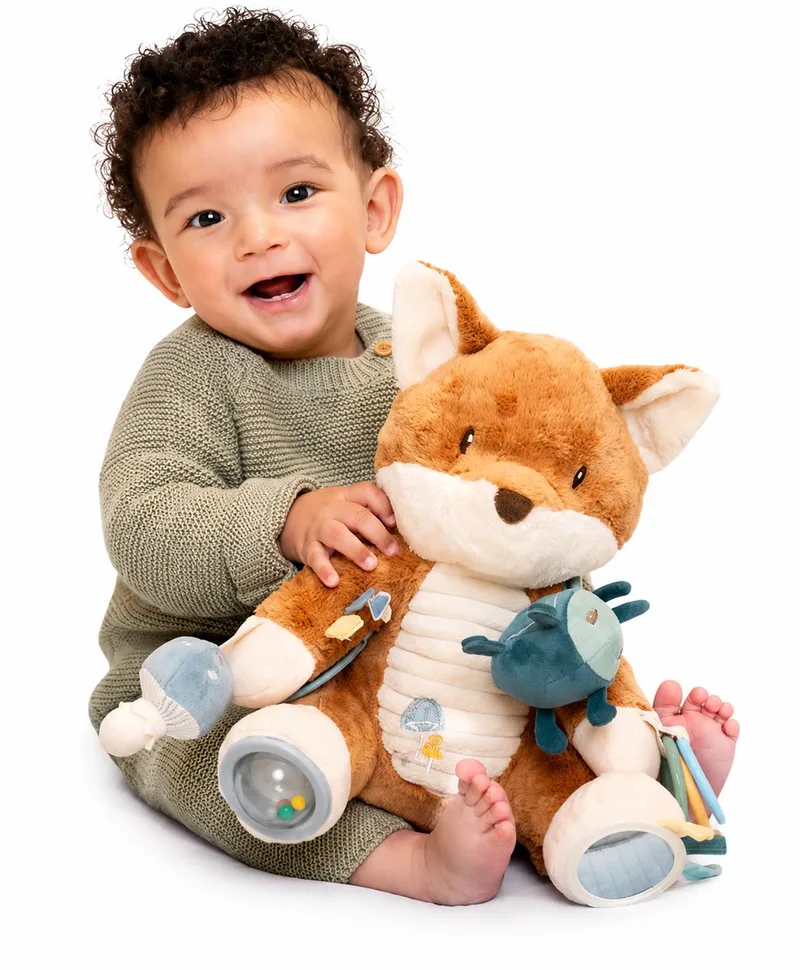 Knuffel - Geschikt vanaf de Geboorte - Hoogte 30 cm - Fairy Garden - Baby Knuffel - Knuffels - Activiteitenknuffel fra Little Dutch i Vos – produktbillede