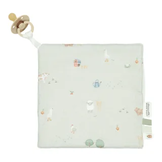 Knuffeldoek - Little Farm by Little Dutch in Green – product photo 3 of 3