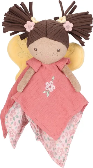 Knuffeldoekje fairy Evi Fairy Garden van Little Dutch in Roze – productfoto 1 van 4